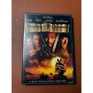 Pirates of the Caribbean Black Pearl DVD - Johnny Depp 2-Disc Edition